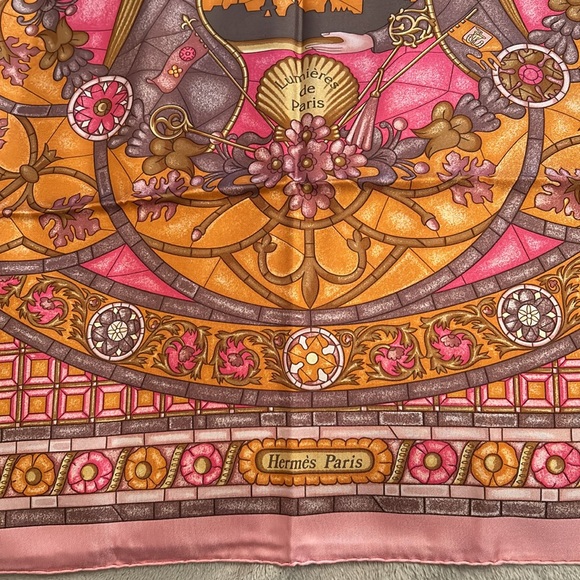 Hermes Lumieres de Paris Silk Scarf, NIB - Picture 9 of 12